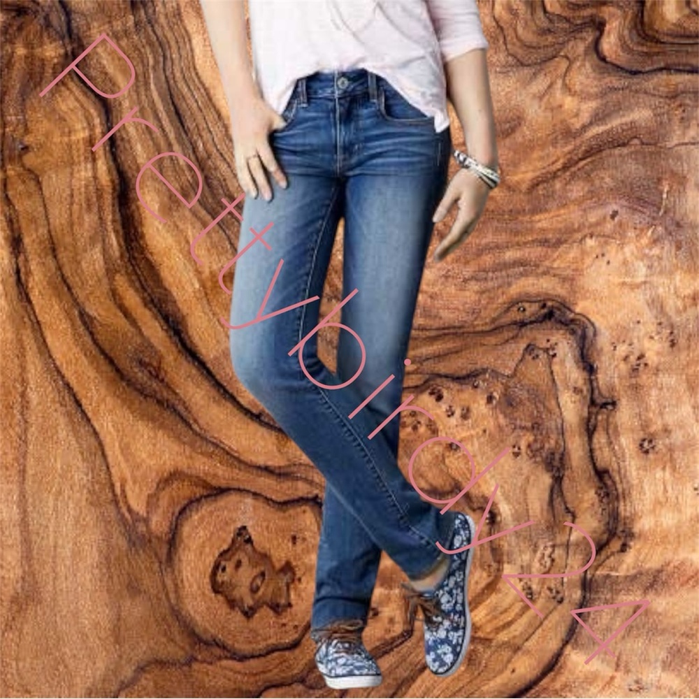 Retro AEO Short Sanded Skinny Jeans